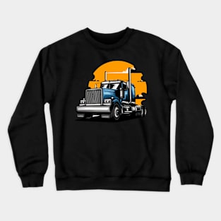 american truck lover Crewneck Sweatshirt